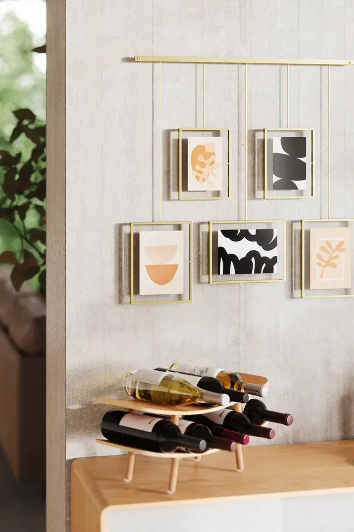 multifoto da parete cornice con asse Multicolore miniatura 5