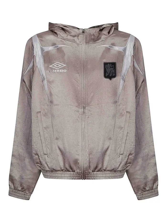 Umbro Giacca sportiva Jester in raso Argento