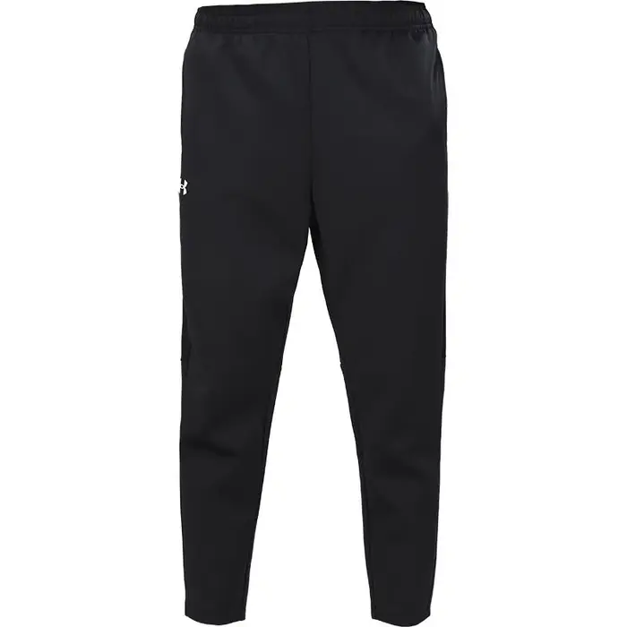 Air Layer Colore Unico Tessuto Uccello Occhi Grandi Vita Elastica Pantaloni Dritti a Maglia Pantaloni da Uomo Nero 22600701-001 L