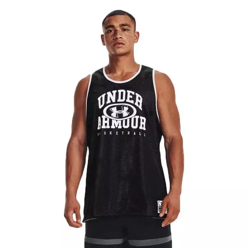Canotta uomo under armour baseline reversible bianco/nero | Under Armour