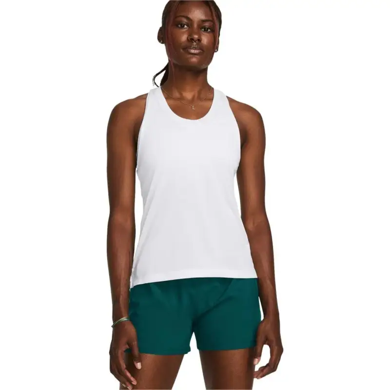Under Armour Canottiera da donna Launch Blanc