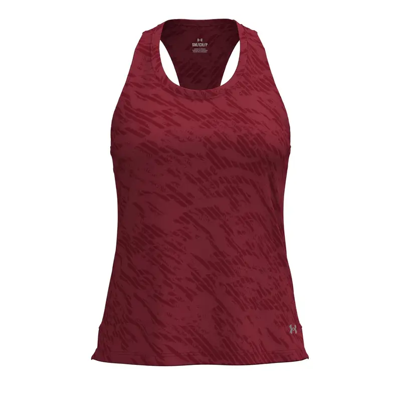 Under Armour Canottiera da donna Launch Camo Singlet Rose