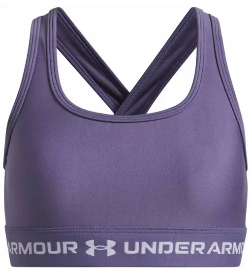 Under Armour Crossback Jr - reggiseno sportivo sostegno medio - ragazza Purple