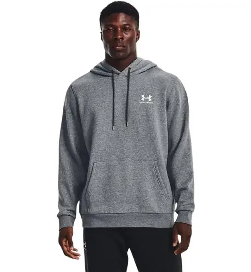 Essential Fleece M - felpa con cappuccio - uomo Grey