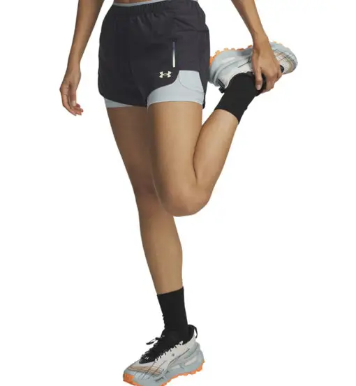 Under Armour Explor Trail Ultra W - pantaloni trail running - donna Grey