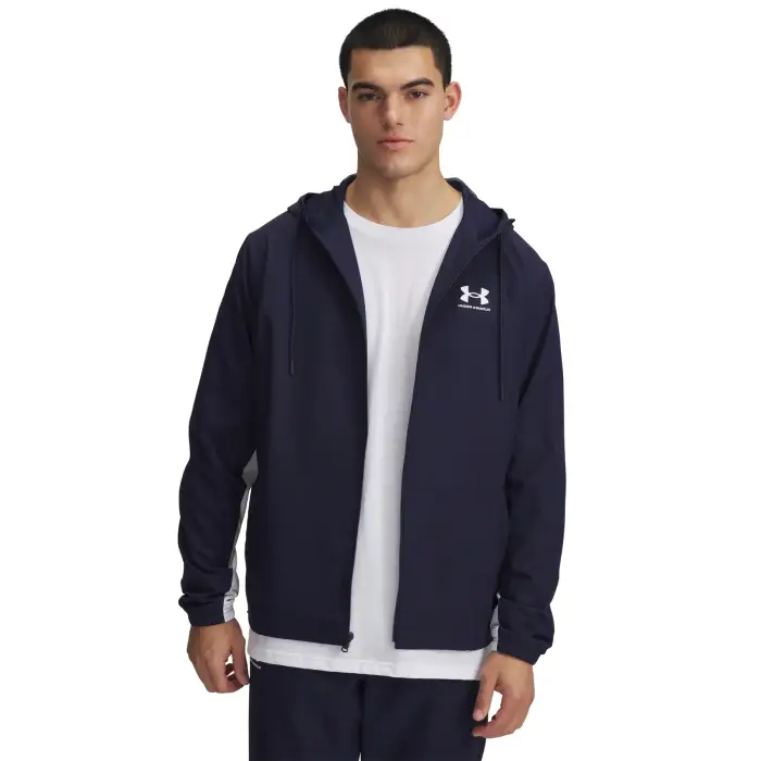 Felpa à capuche zippé Under Armour Rival Bleu