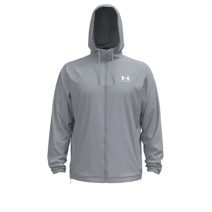 Felpa à capuche zippé Under Armour Rival Gris