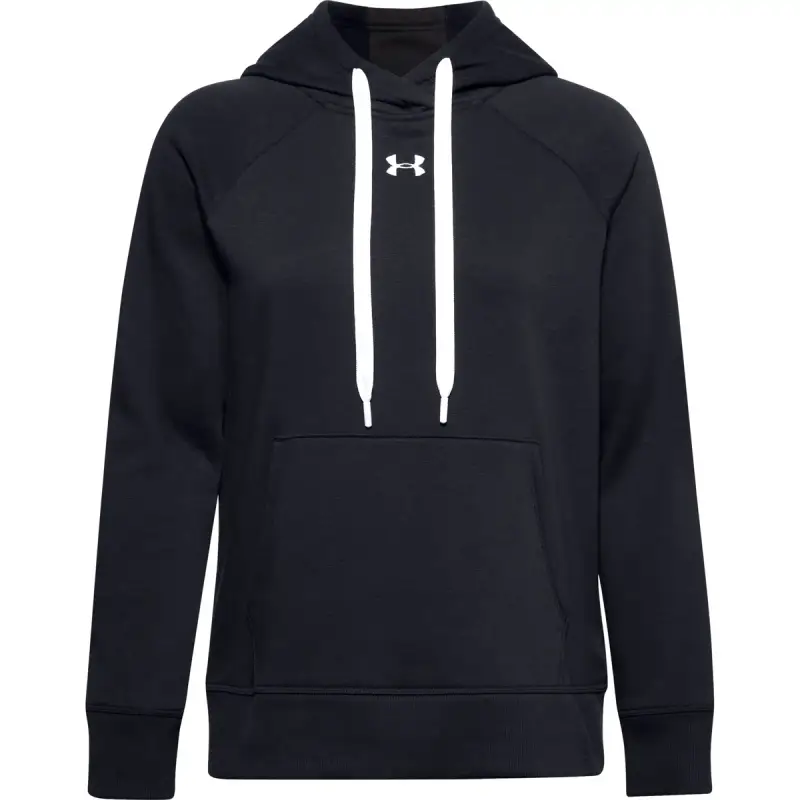 Under Armour Felpa con cappuccio donna Rival Fleece HB Noir