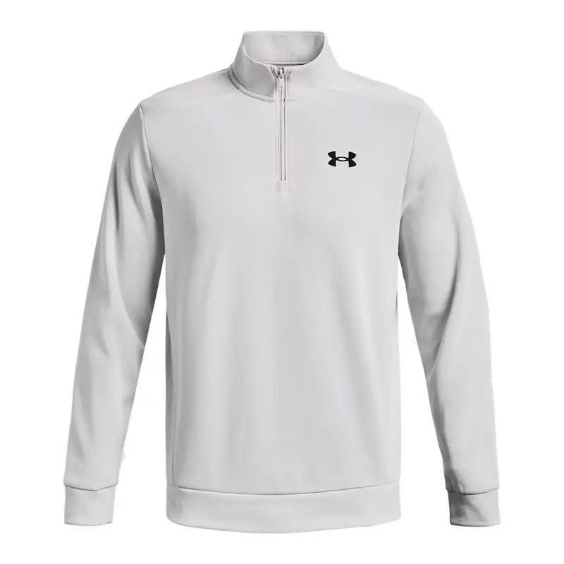 Felpa da allenamento Under Armour Armour Fleece 1/4 Zip da uomo | Under Armour Grigio chiaro