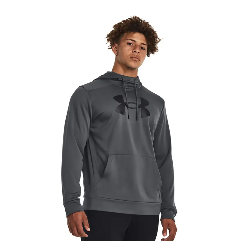 Felpa da uomo di Under Armour Fleece Big Logo HD | Under Armour Grigio asfalto