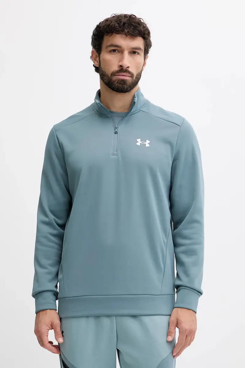 Under Armour felpa uomo colore nero 1373358 Verde