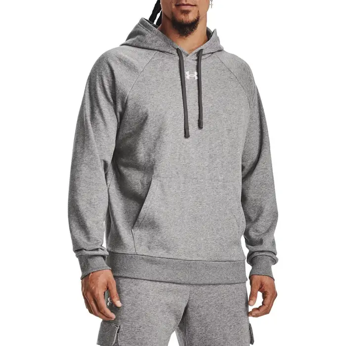 Felpe con cappuccio Under Armour Rival Grigio