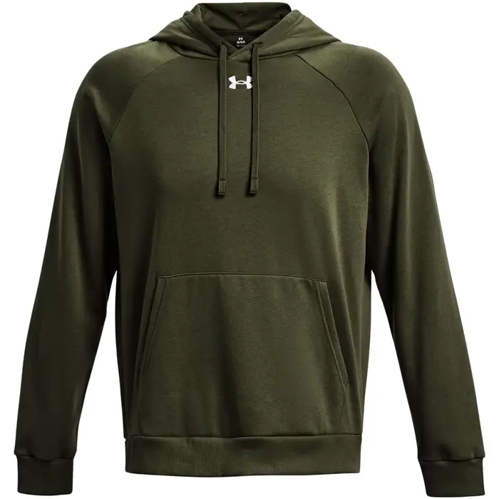 Felpe con cappuccio Under Armour Rival Verde