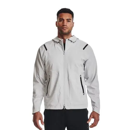 Giacca da allenamento da uomo Under Armour Unstoppable | Under Armour Grigio chiaro