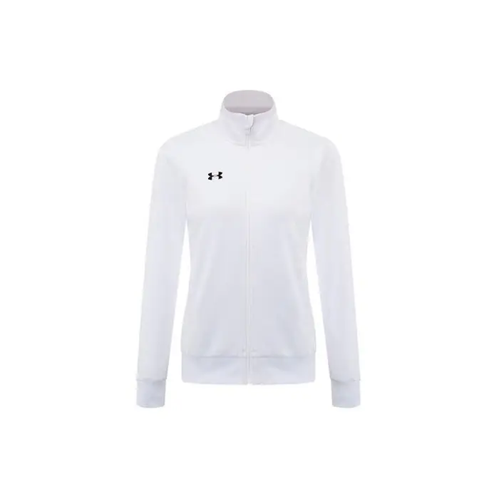 Giacca Sportiva Casual a Collo Alto Monocolore Under Armour Giubbotti Donna Bianco 21500438-100 XL