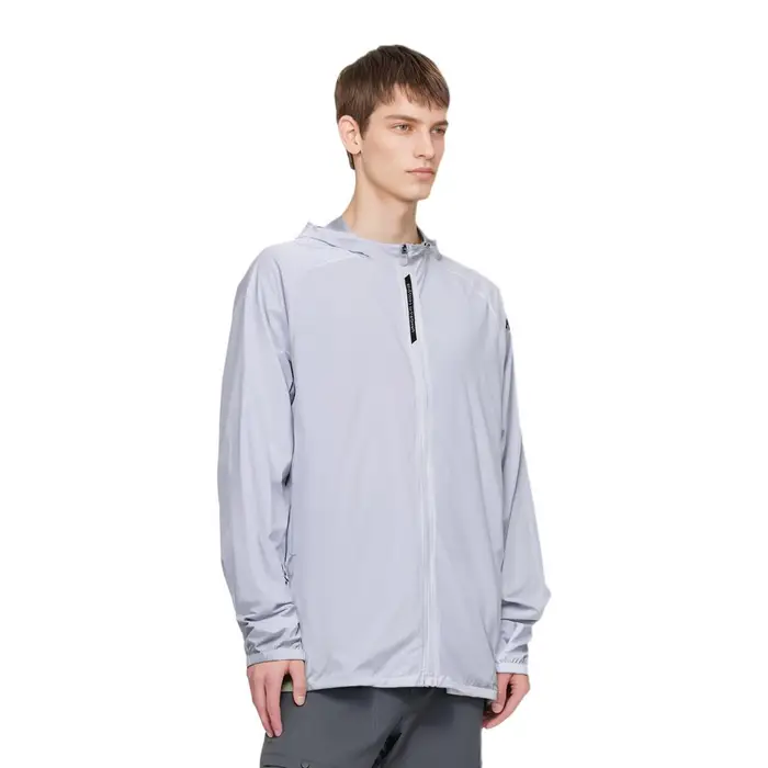 Giacca Sportiva Tessuta Elasticizzata Monocolore con Logo Under Armour Uomo Giubbotti Bianco 22500405-100 4XL