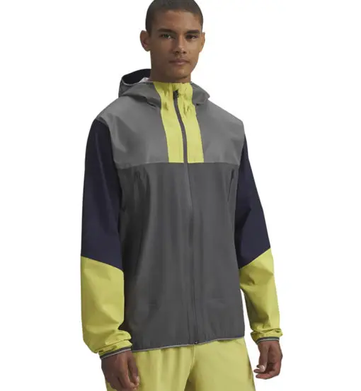 Under Armour Halo Run M - giacca running - uomo Grey