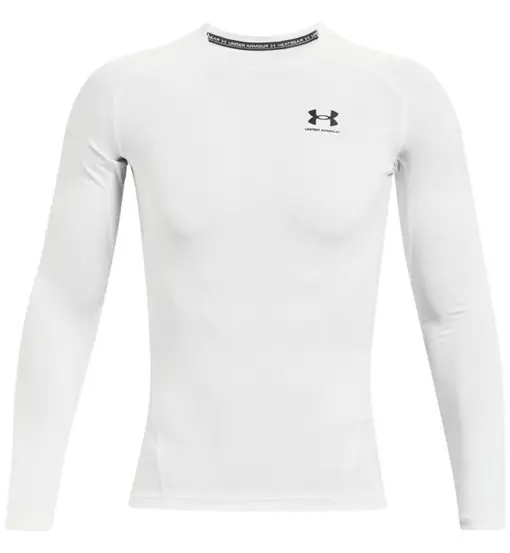Under Armour HeatGear® Compression - maglietta tecnica manica lunga - uomo White