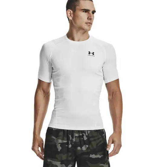 Under Armour HeatGear® Compression - maglietta tecnica - uomo White