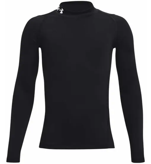 Under Armour HeatGear® Mock Jr - maglia maniche lunghe - ragazzo Black