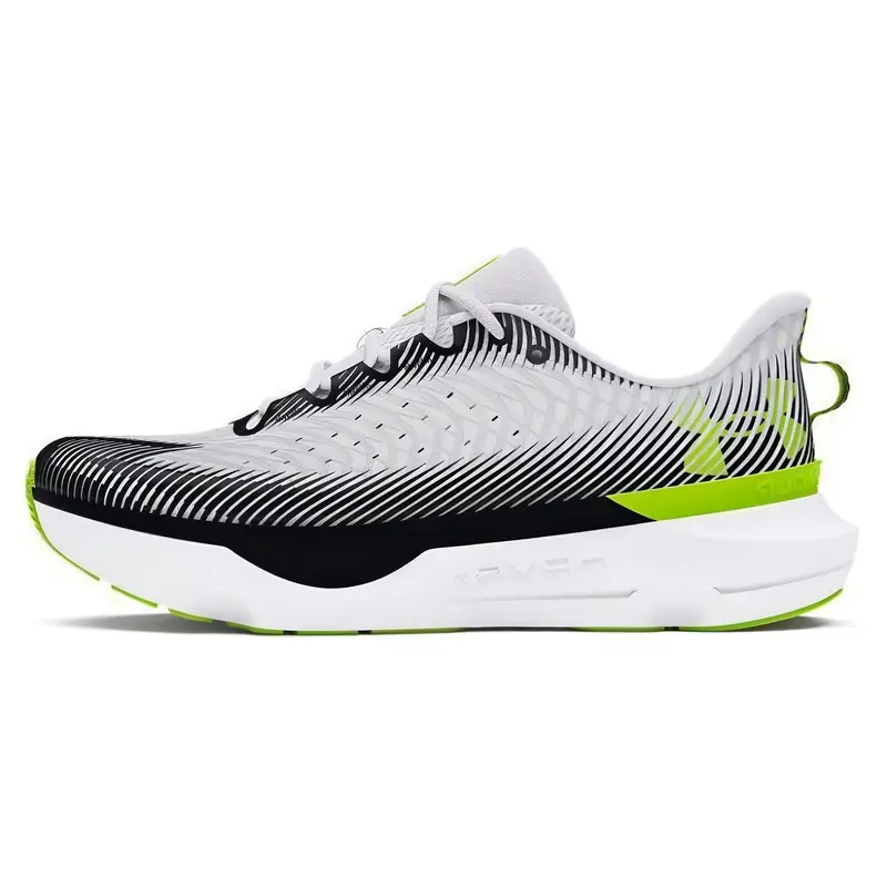 Under Armour HOVR Infinite Pro Bianco Halo Grigio Scarpe da Ginnastica Donna Nere 3027200-104 35 5