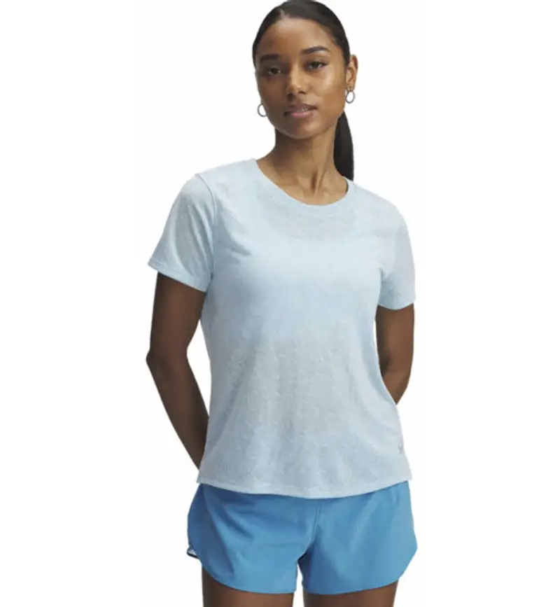 Under Armour Launch Camo W - maglia running - donna Azure
