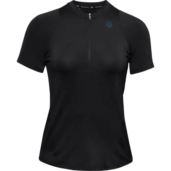Maglia da donna Under Armour maniche corte rush Vent Noir