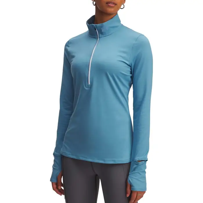 Under Armour MAGLIA MANICA LUNGA 1/2 ZIP LAUNCH PRO DONNA