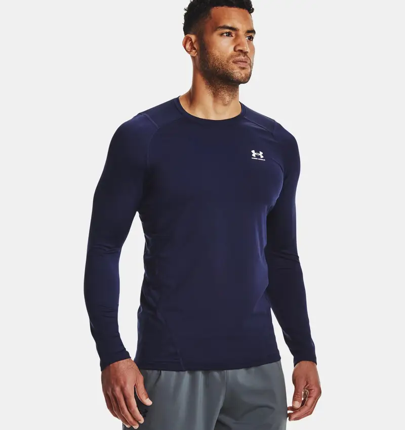 Under Armour Maglietta Lycra Blu Navy