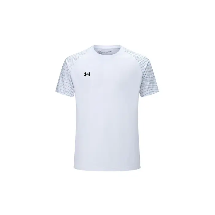 Maglietta Sportiva Fitness Corsa Ciclismo Stampa Logo Color Block Stile Vintage Americano Manica Corta Uomo Top Bianco 24500509-100 4XL