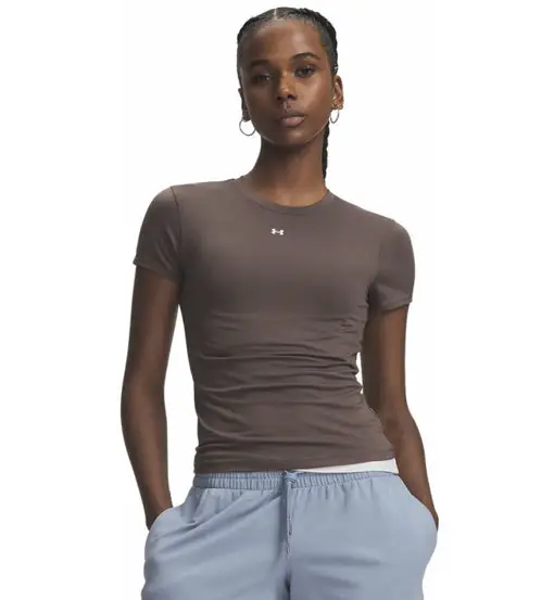 Motion W - maglia training manica corta - donna Brown