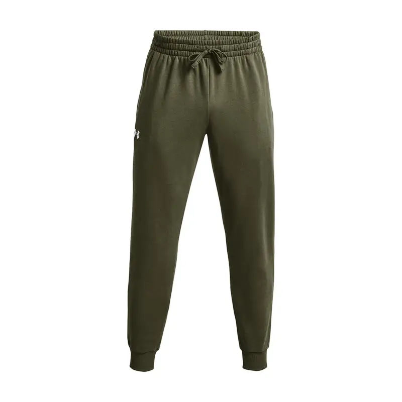 Under Armour Pantaloni da allenamento da uomo Rival Fleece Joggers | Verde