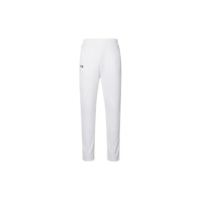 Pantaloni da Corsa e Tempo Libero Donna Under Armour tinta unita a vita alta aderenti Pantaloni Donna Bianco 21500738-100 M