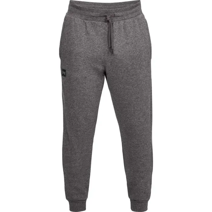 Pantaloni running Under Armour Rival Fleece Gris