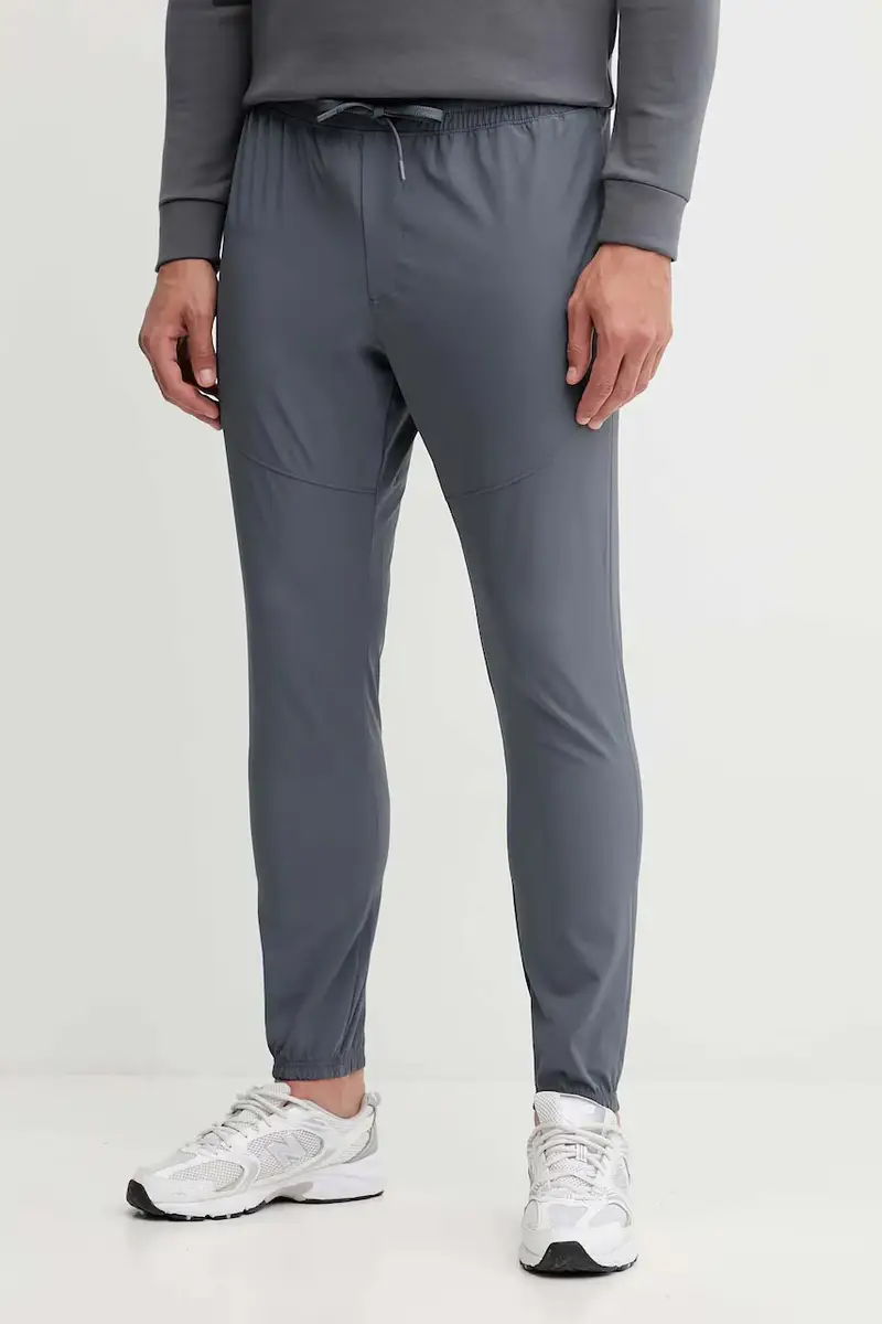 Under Armour pantaloni tuta Vibe Woven uomo colore grigio 1386557