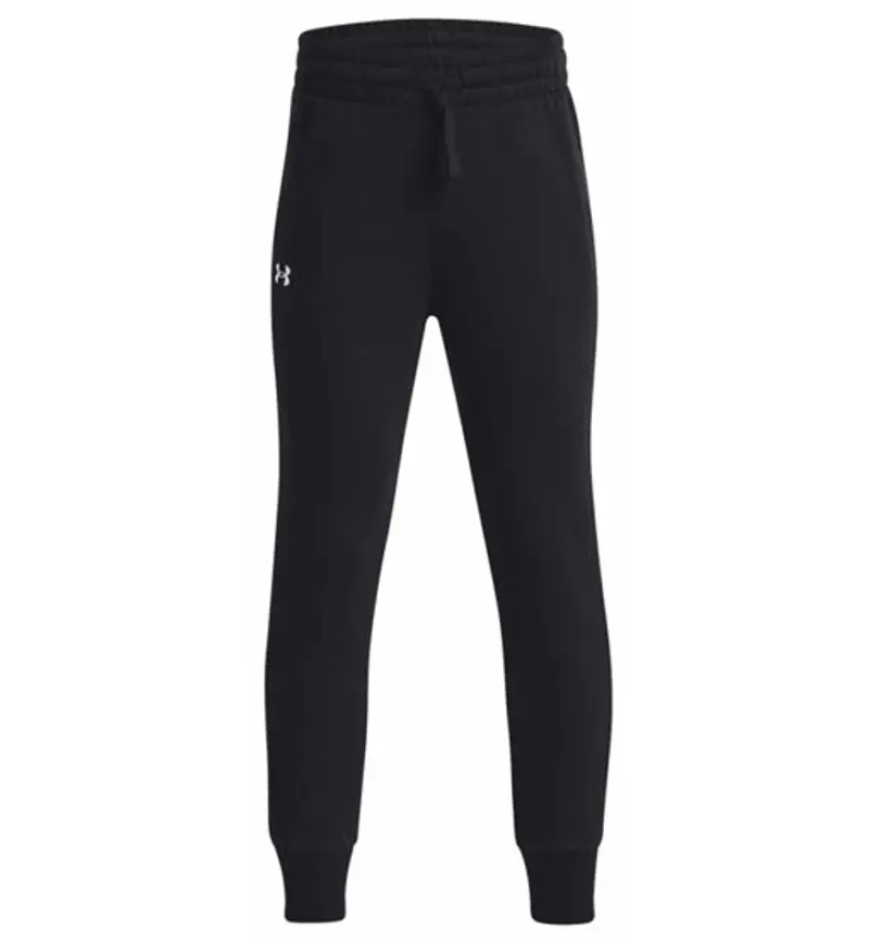 Under Armour Rival Fleece Jr - pantaloni fitness - ragazza Black