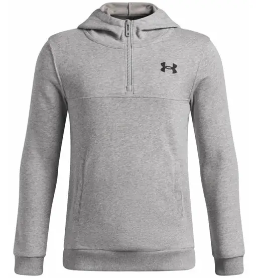 Under Armour Rival Lightweight Jr - felpa con cappuccio - ragazzo Grey