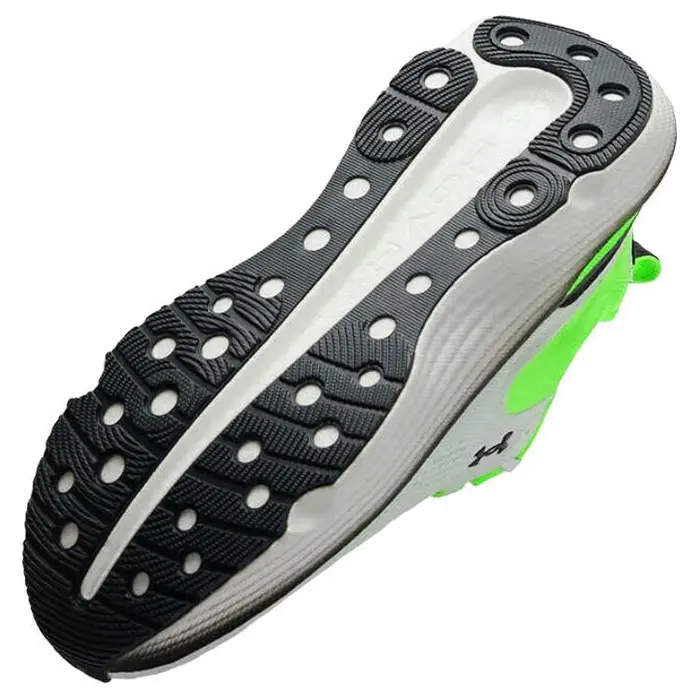 Scarpe da ginnastica da uomo Under Armour HOVR Infinite Elite 2 Bianco Verde Iper Nero 3028169-101 40 5