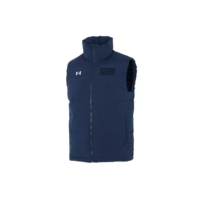 Serie Lifestyle Sportivo Under Armour Gilet Imbottito Caldo con Collo Alto Uomo Gilet Blu 21600803-408 M