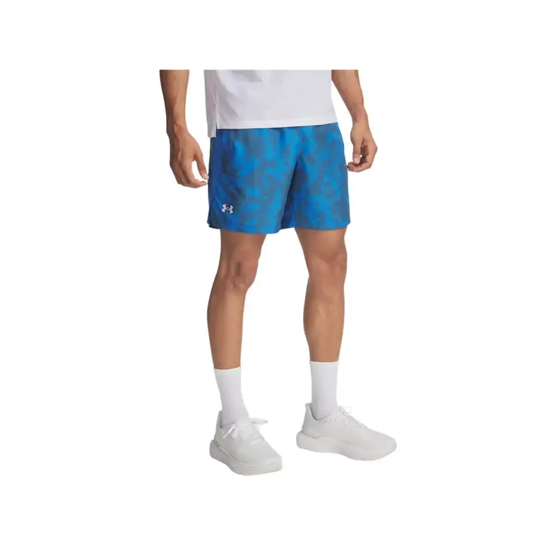 Under Armour Shorts a compressione Launch Bleu
