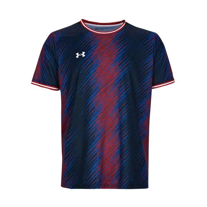 T-shirt Unisex Girocollo Manica Corta Sportiva Casual Under Armour Bordo 25500507-409 5XL