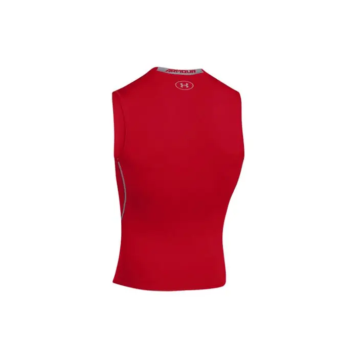 Top da Allenamento Senza Maniche Compressione Casual Sportivo Uomo top Rosso 1257469-600 L
