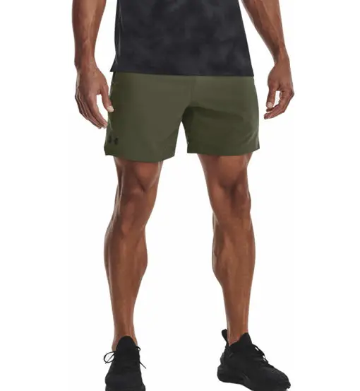 Under Armour Vanish Woven 6In - pantaloni fitness - uomo Green