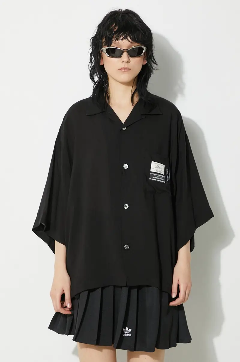 Undercover camicia donna colore nero UC1D1401.2