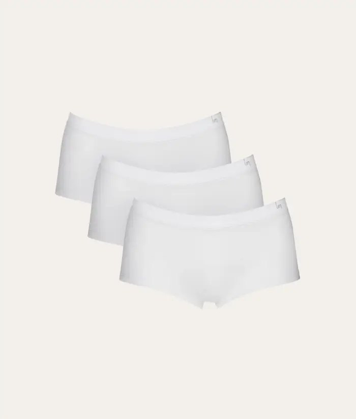 Undiemeister Confezione da 3 Hipster Bianchi Chalk White