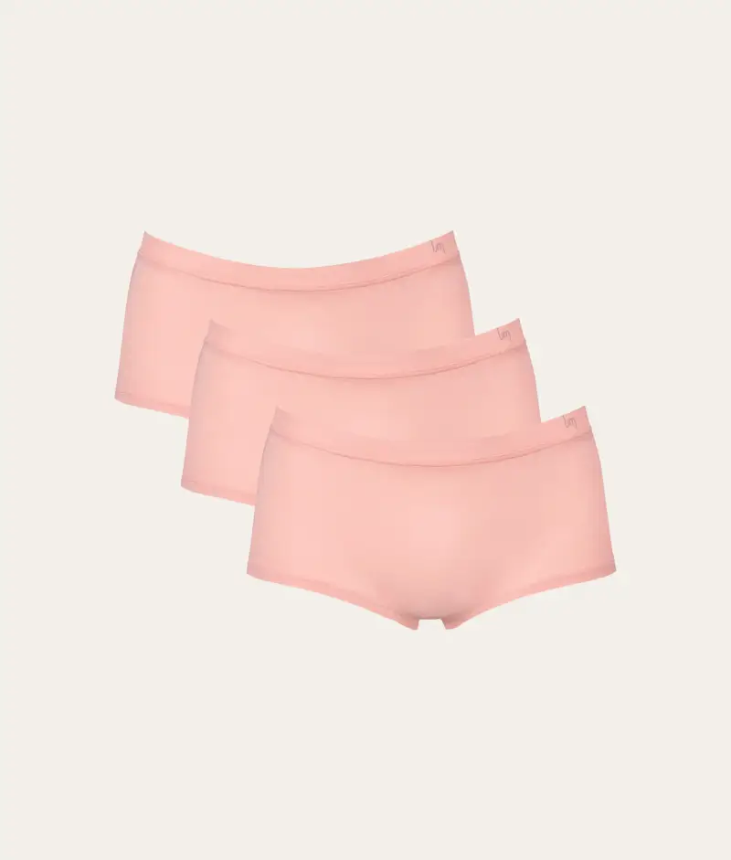 Undiemeister Confezione da 3 Hipster Rosa Chiaro Blush Dusk
