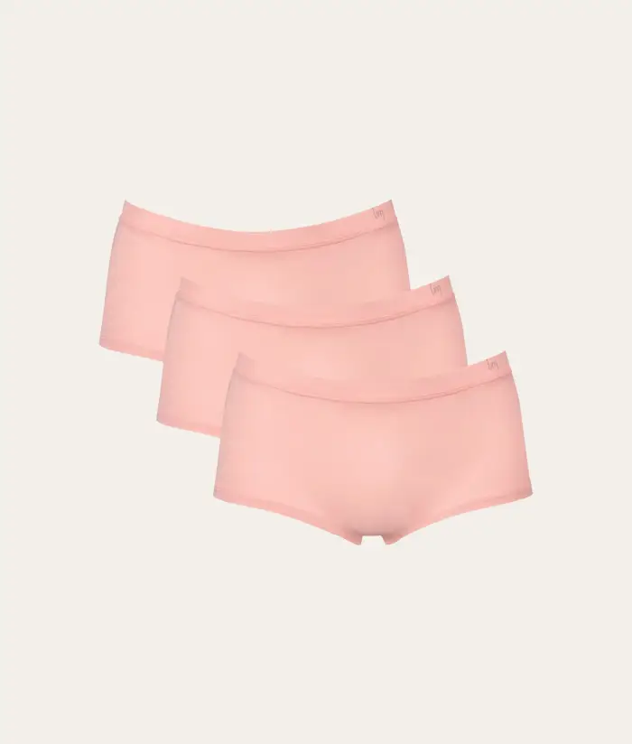 Undiemeister Confezione da 3 Hipster Rosa Chiaro Blush Dusk