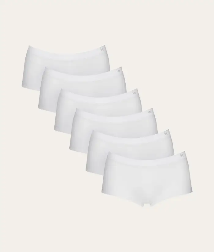 Undiemeister Confezione da 6 Hipster Bianchi Chalk White