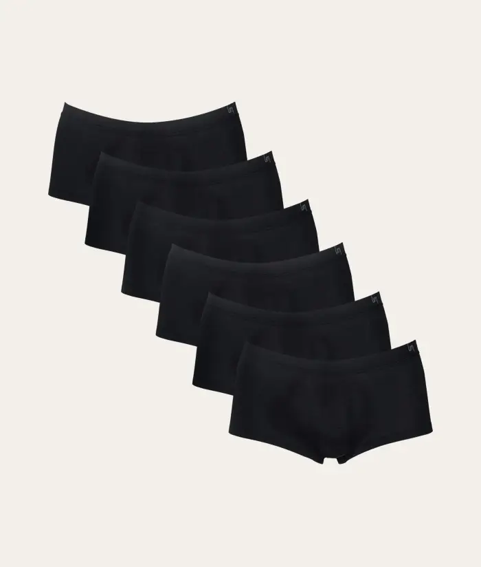 Undiemeister Confezione da 6 Hipster Neri Volcano Ash
