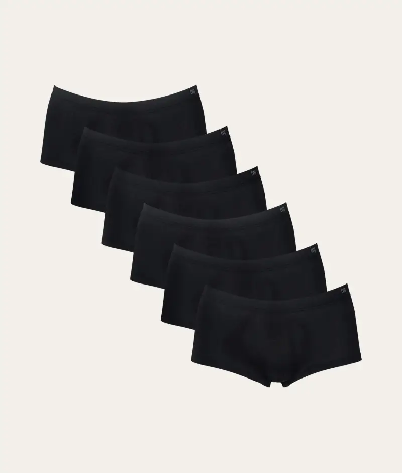 Undiemeister Confezione da 6 Hipster Neri Volcano Ash
